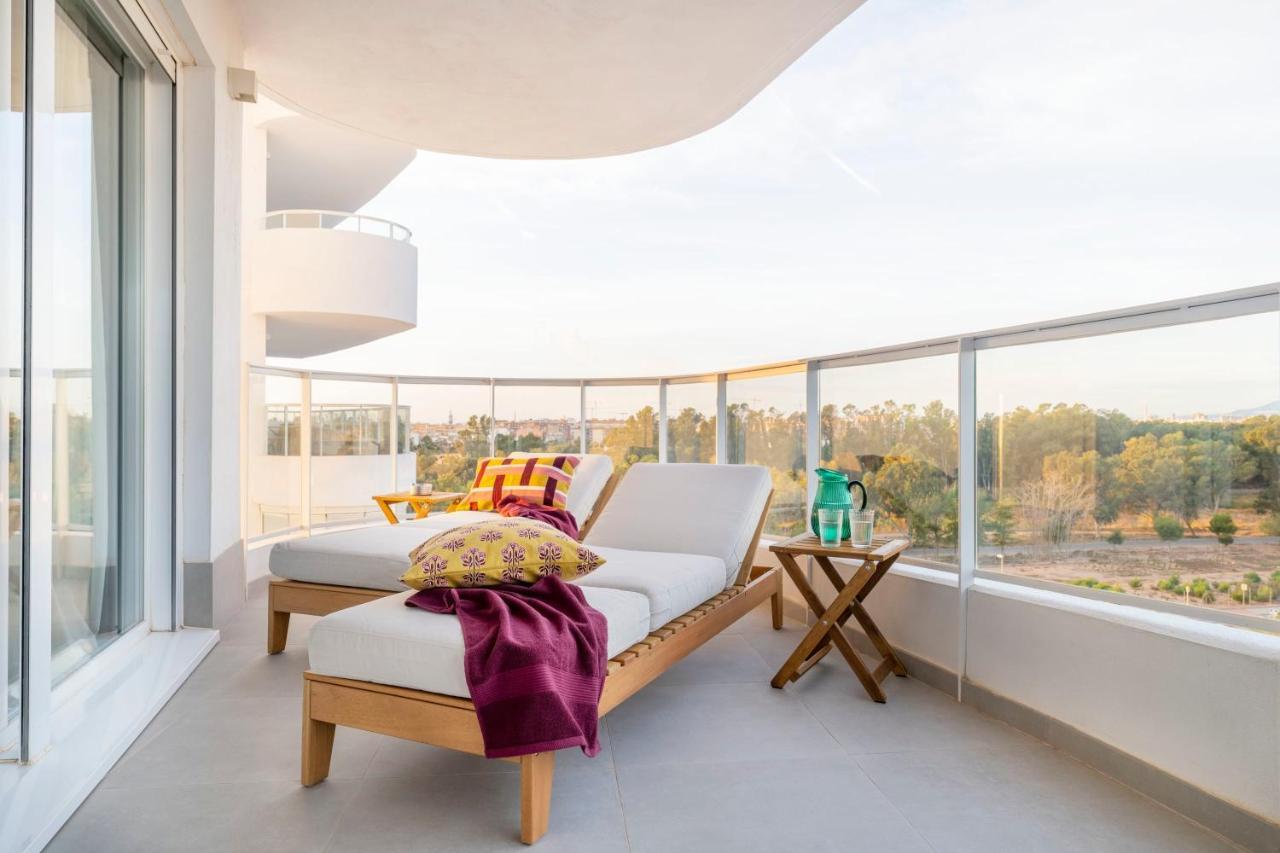 Gran Canet 2Br! Walk To Beach, Sea View, Sauna & Gym كانيت ذي بيرينغير المظهر الخارجي الصورة